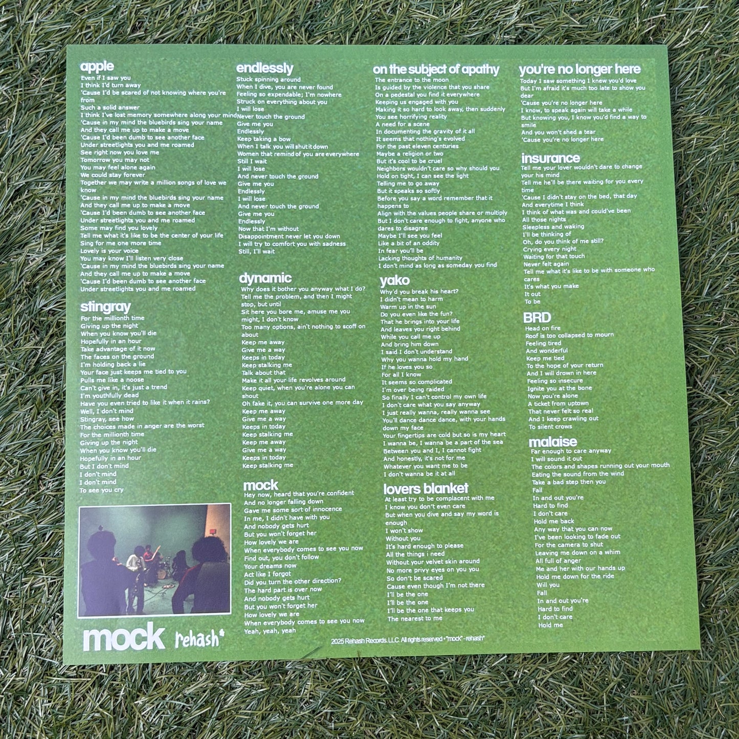 Mock - Vinyl