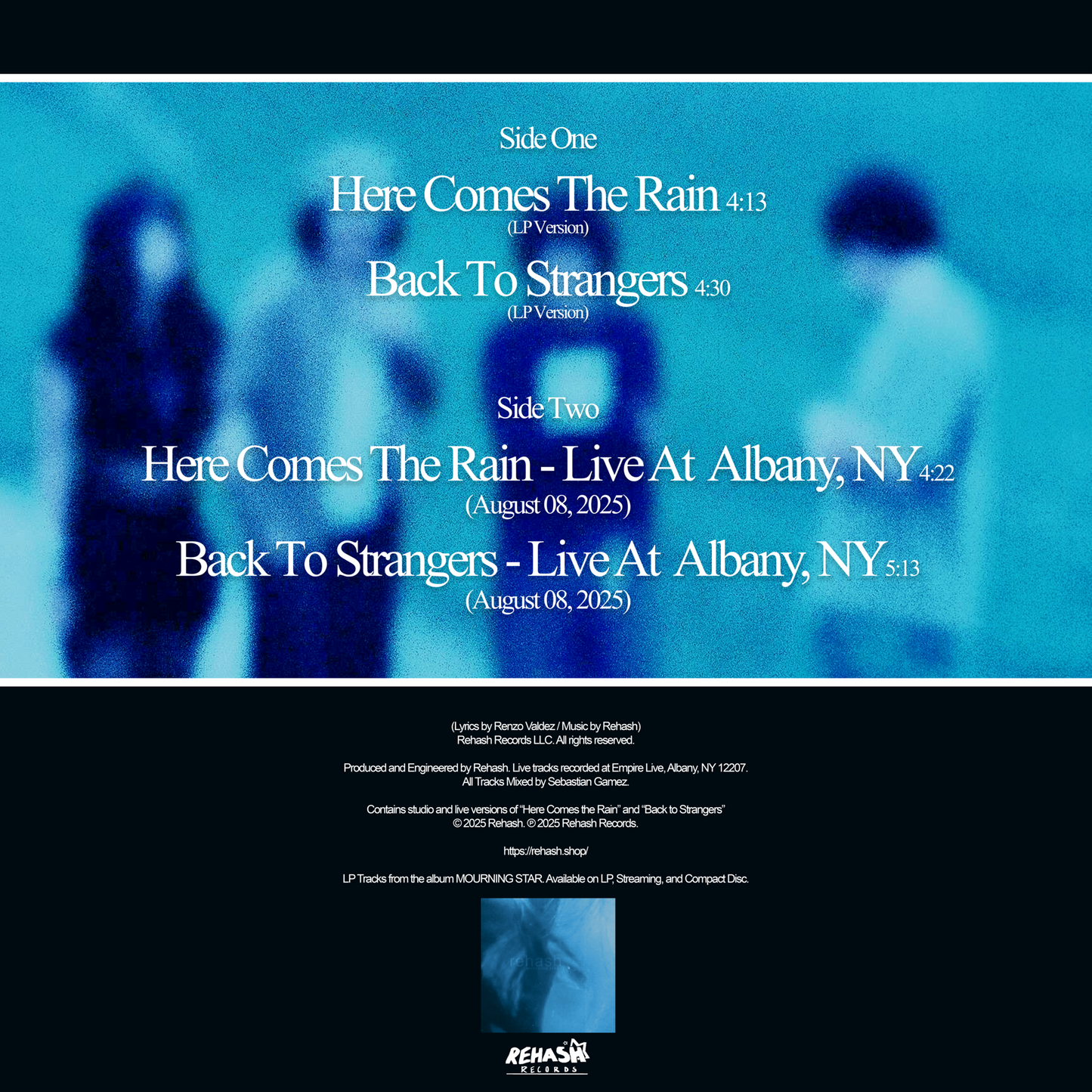 Back To Strangers / Here Comes The Rain (Deluxe) 10" Vinyl (Pre-Order)