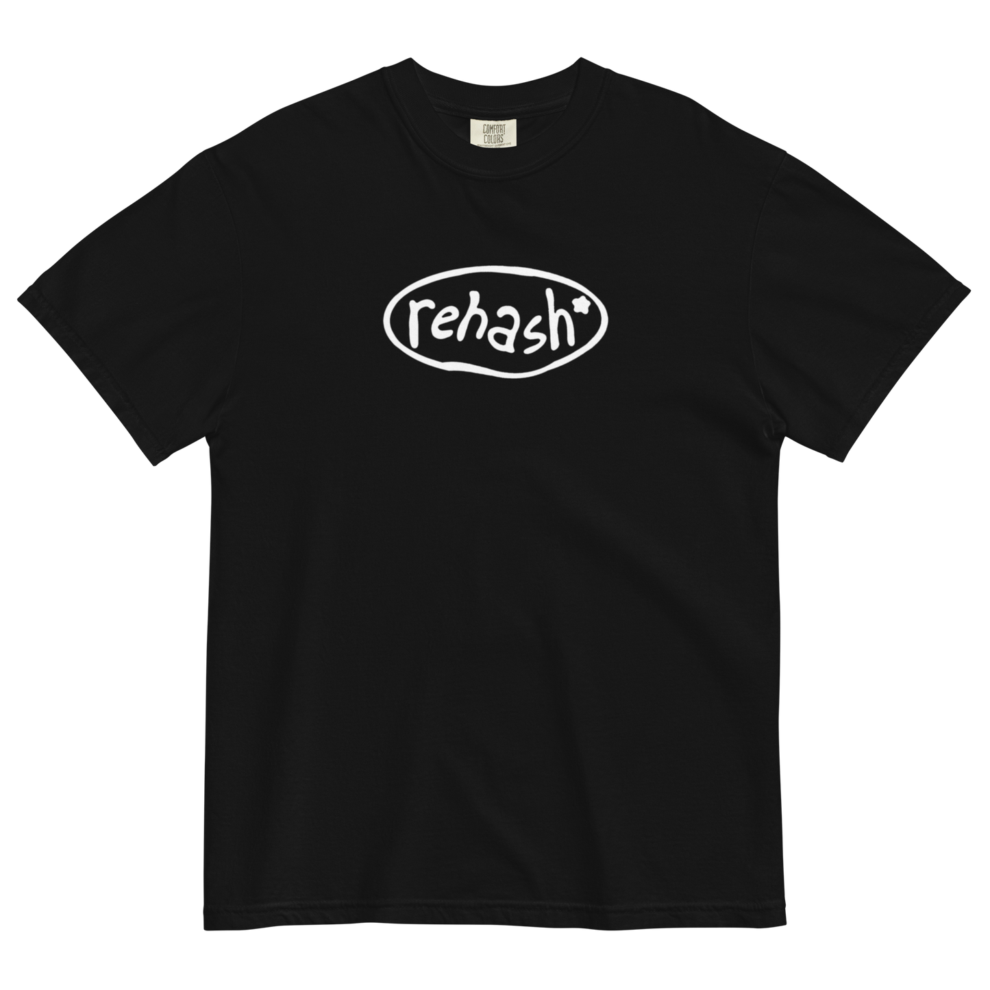 "rehash" shirt (Black)