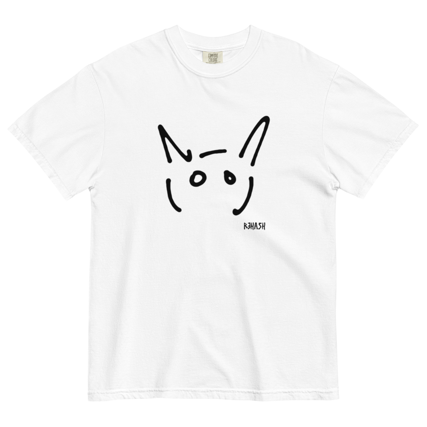 Cat Shirt Rehash (White)